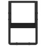 Estante de pared con barra negro 20x25x30 cm by , Shelves and shelves - Ref: Foro24-836273, Price: 13,00 €, Discount: %