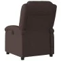 Dunkelbraunes Stoff-Massage-Sessel mit Liegefunktion von , Sessel - Ref: Foro24-371768, Preis: 206,24 €, Rabatt: %