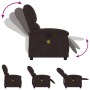 Sillón de masaje reclinable de tela marrón oscuro by , Armchairs - Ref: Foro24-371768, Price: 209,45 €, Discount: %