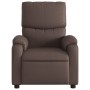 Brauner Kunstleder-Fernsehsessel von , Sessel - Ref: Foro24-373436, Preis: 205,28 €, Rabatt: %