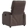Sillón reclinable de cuero sintético marrón de , Sillones - Ref: Foro24-373436, Precio: 247,82 €, Descuento: %