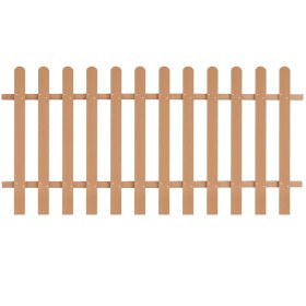 WPC garden stake fence 200x100 cm by vidaXL, fenced with pickets - Ref: Foro24-42824, Price: 91,06 €, Discount: %