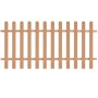 WPC Gartenspieß Zaun 200x100 cm von vidaXL, mit Latten eingezäunt - Ref: Foro24-42824, Preis: 91,06 €, Rabatt: %