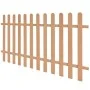 WPC garden stake fence 200x100 cm by vidaXL, fenced with pickets - Ref: Foro24-42824, Price: 82,17 €, Discount: %