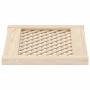 Gittertüren für Schrank, 2 Stück, Kiefernholz, 49,5x39,5 cm. von , Schranktüren - Ref: Foro24-372788, Preis: 49,85 €, Rabatt: %