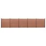 Braunes WPC-Zaunpaneel-Set 872x186 cm von , Zaunpaneele - Ref: Foro24-3211834, Preis: 1,00 €, Rabatt: %