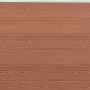 Juego de paneles de valla WPC marrón 872x186 cm by , fence panels - Ref: Foro24-3211834, Price: 1,00 €, Discount: %
