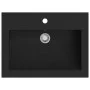 Black granite sink 600x450x120 mm by vidaXL, Sinks - Ref: Foro24-142962, Price: 110,57 €, Discount: %