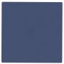 Paneles de pared 12 uds tela azul 30x30 cm 1,08 m²