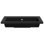 Spüle aus schwarzem Granit 600x450x120 mm von vidaXL, Sinkt - Ref: Foro24-142962, Preis: 110,57 €, Rabatt: %