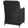 Gartenstühle mit Kissen, 2 Stück, schwarzes synthetisches Rattan von vidaXL, Gartenstühle - Ref: Foro24-44146, Preis: 268,73 ...