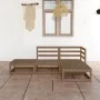 Gartenmöbel 4 Stück honigbraunes massives Kiefernholz von , Gartensets - Ref: Foro24-3075477, Preis: 271,19 €, Rabatt: %