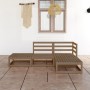 Gartenmöbel 4 Stück honigbraunes massives Kiefernholz von , Gartensets - Ref: Foro24-3075477, Preis: 275,11 €, Rabatt: %