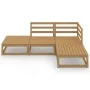 Gartenmöbel 4 Stück honigbraunes massives Kiefernholz von , Gartensets - Ref: Foro24-3075477, Preis: 271,19 €, Rabatt: %
