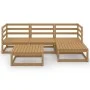 Gartenmöbel 5 Stück honigbraunes massives Kiefernholz von , Gartensets - Ref: Foro24-3075532, Preis: 351,93 €, Rabatt: %