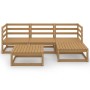 Gartenmöbel 5 Stück honigbraunes massives Kiefernholz von , Gartensets - Ref: Foro24-3075532, Preis: 357,00 €, Rabatt: %