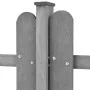 Garden fence with 3 WPC posts 600x60 cm pieces by vidaXL, fenced with pickets - Ref: Foro24-42826, Price: 304,97 €, Discount: %