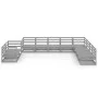 Gartenmöbel 10 Stück graues massives Kiefernholz von , Gartensets - Ref: Foro24-3075926, Preis: 700,55 €, Rabatt: %