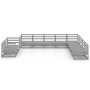 Gartenmöbel 10 Stück graues massives Kiefernholz von , Gartensets - Ref: Foro24-3075926, Preis: 710,33 €, Rabatt: %