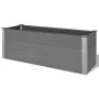 Arriate de WPC gris 150x50x54 cm de vidaXL, Maceteros y jardineras - Ref: Foro24-43607, Precio: 291,84 €, Descuento: %