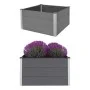 Arriate de WPC gris 100x100x54 cm de vidaXL, Maceteros y jardineras - Ref: Foro24-43605, Precio: 196,52 €, Descuento: %