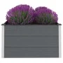 Arriate de WPC gris 100x100x54 cm de vidaXL, Maceteros y jardineras - Ref: Foro24-43605, Precio: 196,52 €, Descuento: %