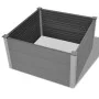 Arriate de WPC gris 100x100x54 cm de vidaXL, Maceteros y jardineras - Ref: Foro24-43605, Precio: 196,52 €, Descuento: %