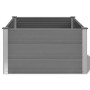Graues WPC-Blumenbeet 100x100x54 cm von vidaXL, Töpfe und Pflanzgefäße - Ref: Foro24-43605, Preis: 177,88 €, Rabatt: %