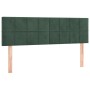 Kopfteile 2 Einheiten dunkelgrüner Samt 72x5x78/88 cm von , Kopf- und Fußteile - Ref: Foro24-346057, Preis: 51,68 €, Rabatt: %