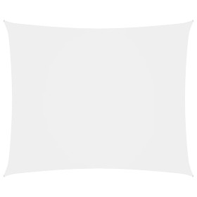 Toldo de vela rectangular tela Oxford blanco 6x8 m de , Sombrillas - Ref: Foro24-135278, Precio: 121,12 €, Descuento: %