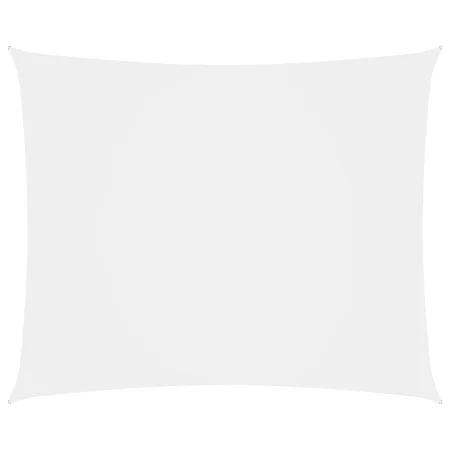 Rectangular sail awning white Oxford fabric 6x8 m by , Umbrellas - Ref: Foro24-135278, Price: 120,93 €, Discount: %