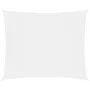 Rectangular sail awning white Oxford fabric 6x8 m by , Umbrellas - Ref: Foro24-135278, Price: 120,93 €, Discount: %