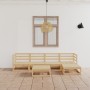 Garden furniture set 6 pieces solid pine wood by , Garden sets - Ref: Foro24-3075539, Price: 356,77 €, Discount: %
