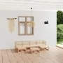 Gartenmöbel-Set 7-teilig aus massivem Kiefernholz von , Gartensets - Ref: Foro24-3076069, Preis: 392,27 €, Rabatt: %