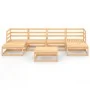 Gartenmöbel-Set 7-teilig aus massivem Kiefernholz von , Gartensets - Ref: Foro24-3076069, Preis: 392,27 €, Rabatt: %