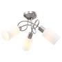Ceiling lamp with white cone ceramic lampshades 3 E14 bulbs by , ceiling lights - Ref: Foro24-289229, Price: 34,70 €, Discoun...
