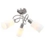 Ceiling lamp with white cone ceramic lampshades 3 E14 bulbs by , ceiling lights - Ref: Foro24-289229, Price: 34,15 €, Discoun...