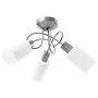 Ceiling lamp with white cone ceramic lampshades 3 E14 bulbs by , ceiling lights - Ref: Foro24-289229, Price: 34,15 €, Discoun...