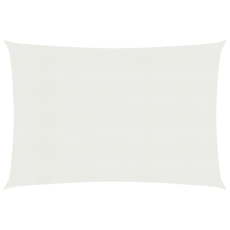 White HDPE sail awning 160 g/m² 6x8 m by , Umbrellas - Ref: Foro24-311250, Price: 97,96 €, Discount: %
