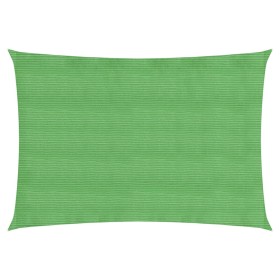 HDPE sail awning light green 160 g/m² 4x6 m by , Umbrellas - Ref: Foro24-311299, Price: 56,34 €, Discount: %
