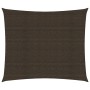 Sail awning HDPE brown 160 g/m² 2x2.5 m by , Umbrellas - Ref: Foro24-311776, Price: 22,16 €, Discount: %