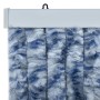 Blau-weißer Chenille-Moskitonetzvorhang 56x200 cm von , Moskitonetze für Fenster - Ref: Foro24-315126, Preis: 32,25 €, Rabatt: %
