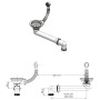 Lavabo de granito blanco 600x450x120 mm de vidaXL, Lavabos - Ref: Foro24-142964, Precio: 151,49 €, Descuento: %