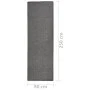 Gray flat weave outdoor rug 80x250 cm by , Rugs - Ref: Foro24-340772, Price: 40,67 €, Discount: %