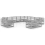 Gartenmöbel-Set 13-teilig aus massivem Kiefernholz von , Gartensets - Ref: Foro24-3075966, Preis: 857,49 €, Rabatt: %