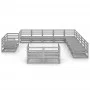 Gartenmöbel-Set 13-teilig aus massivem Kiefernholz von , Gartensets - Ref: Foro24-3075966, Preis: 857,49 €, Rabatt: %