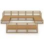 Juego de muebles de jardín 10 piezas madera maciza de pino de , Conjuntos de jardín - Ref: Foro24-3076097, Precio: 643,25 €, ...
