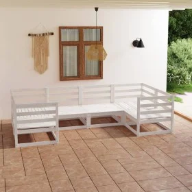 Garden furniture set 6 pieces solid pine wood by , Garden sets - Ref: Foro24-3076240, Price: 389,15 €, Discount: %