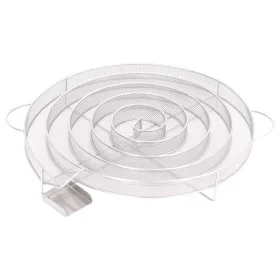 Round cold smoke generator stainless steel 33.5 cm by , BBQ accessories - Ref: Foro24-30250, Price: 34,87 €, Discount: %