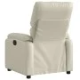 Cremefarbener Liegestuhl aus Kunstleder von , Sessel - Ref: Foro24-373435, Preis: 234,44 €, Rabatt: %